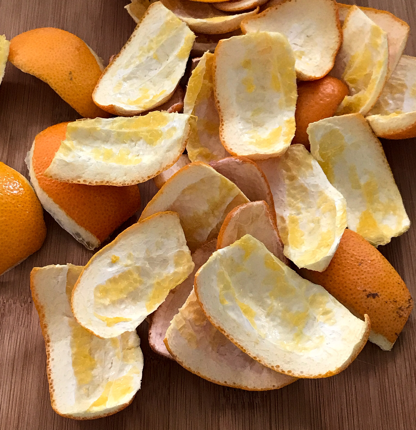 Candied Orange Peel — Artichokes and Okra